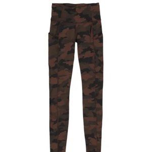 Size 8 Fast And Free High Rise Legging Heritage 365 Camo Brown Earth Multi *25"